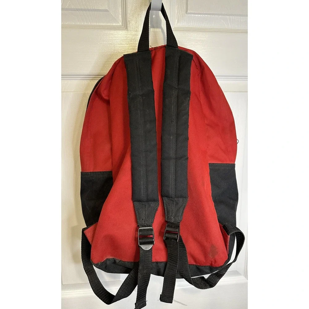 Rare Vintage 90's D.A.R.E To Resist Drugs And‎ Violence Backpack Booksack Red